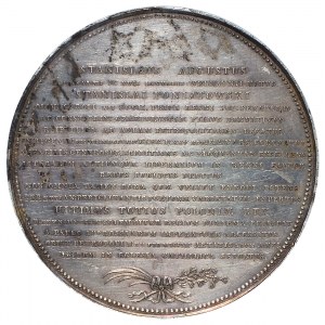 Medal na pamiątkę śmierci króla Stanisława Augusta Poniatowskiego 1834 - ex. Potocki