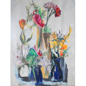 Ignacy BIENIEK (1925-1993), Blumen, 1982