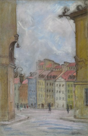 Władysław SERAFIN (1905-1988), Rynek Starego Miasta w Warszawie