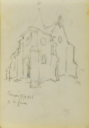 Józef PIENIĄŻEK (1888 - 1953), Kościół św. Jana w Poznaniu, 1926