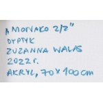 Zuzanna Walas (nar. 1990, Krakov), Monako, diptych, 2022