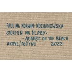 Paulina Korwin-Kochanowska (ur. 1984, Łódź), Sierpień na plaży, 2023