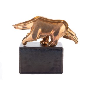 Mariusz Dydo (nar. 1979, Tarnów), Delta Bear model Gold Newborn I, 2023