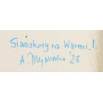 Aleksandra Mysiorska (nar. 1985, Pisz), Sianokosy na Warmii I, 2023
