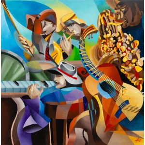 Izabela Bajda (b. 1980), Jam Session, 2023