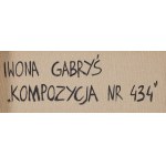 Iwona Gabryś (ur. 1988, Puławy), Kompozycja nr 434, 2023