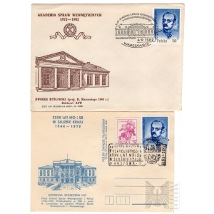 PRL - Postcard XXXV Years of MO and SB in the Service of the Country