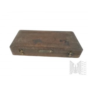 Signed Wooden Casket by G. Boley