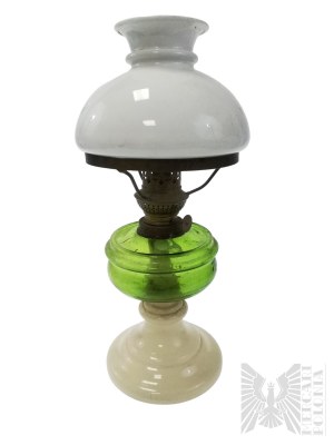 Cosmos Brenner Glass Oil Lamp