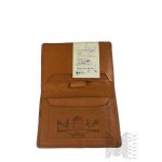 People's Republic of Poland, circa 1970. - Vintage Leather and Leather Products Set - Wallets, Document Cases, Key Cases.