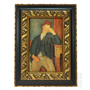 Amadeo Modigliani, Mladý učeň Kópia zarámovaného obrazu