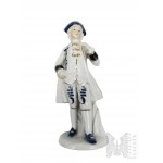 Paar Porzellanfiguren - Mann und Frau im Rokoko/Sentimentalstil