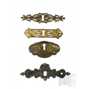 Set of Nine Old Metal Keys.