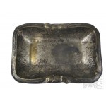 Plated Rectangular Tray with Ornament