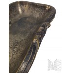 Plated Rectangular Tray with Ornament