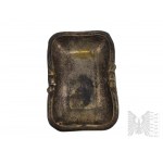 Plated Rectangular Tray with Ornament