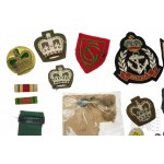 Set of Foreign Badges, Insignia and Patches - British, Irish Others