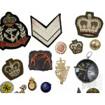 Set of Foreign Badges, Insignia and Patches - British, Irish Others