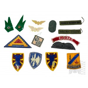 Set of Military Patches - America, Italy and more