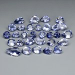 19,73ct Naturalny Iolit Lot 30szt - Afryka - Świetny Komplet