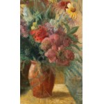 Wojciech Fangor (1922 Warsaw - 2015 Warsaw), Flowers in a Vase, 1941