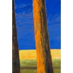 Jacek Zieminski (b. 1953, Warsaw), Trees - triptych, 1995