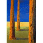 Jacek Zieminski (b. 1953, Warsaw), Trees - triptych, 1995