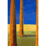 Jacek Zieminski (b. 1953, Warsaw), Trees - triptych, 1995