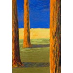 Jacek Zieminski (b. 1953, Warsaw), Trees - triptych, 1995