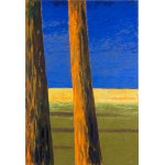 Jacek Zieminski (b. 1953, Warsaw), Trees - triptych, 1995