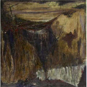 Rajmund Ziemski (1930 Radom - 2005 Warsaw), Landscape 38/60, 1960