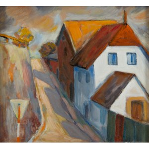 Franciszek Kubiak (1934 - 2009), Uliczka, 1998