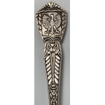 PRL, 30th anniversary commemorative silver spoon, Hefra, 1974