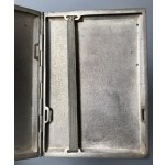 People's Republic of Poland, silver cigarette case, Cepelia, 1950s/60s