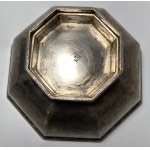 Europe, octagonal silver platter