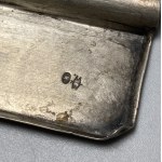 II RP, silver ashtray, Warsaw, before 1939