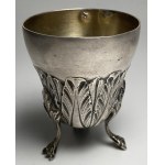 France, silver egg cup, first half of the 20th century
