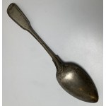 Germany, silver table center spoon, second half of the 19th century