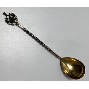 USSR, silver sugar spoon, 1963-1986