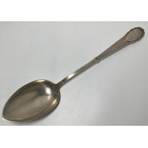 Denmark, silver table center spoon, 1912