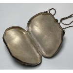 Russia, silver ball purse, 1908-1926, Moscow