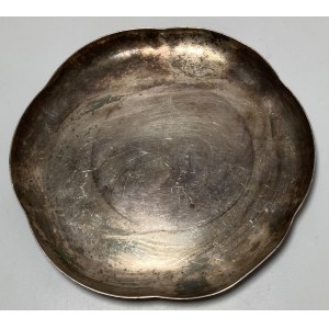 PRL, silver tray, 1963-1986, Warsaw