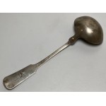 Germany, silver sauce spoon, Knauer, Hanau, first half of the 19th century