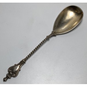 Germany, silver ice cream spoon, after 1886