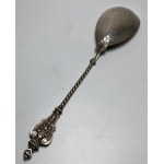 Germany, silver ice cream spoon, after 1886