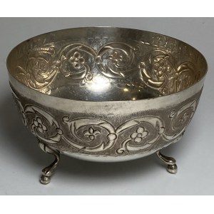 Cyprus, silver bowl, late 20th and early 21st century