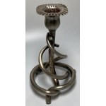 People's Republic of Poland, silver candlestick, 1963-1986