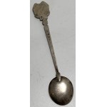 People's Republic of Poland, silver commemorative spoon with the coat of arms of Gdansk, Rytosztuka Poznan, 1963-1973
