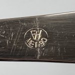 PRL, zestaw sztućców w oryginalnym kartonie - wzór angielski, Hefra