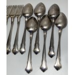 Germany, silver cutlery set, 1st third of 20th century